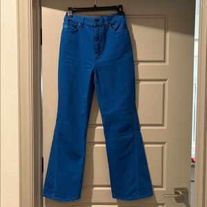 Loewe Bright Blue Flare Jeans